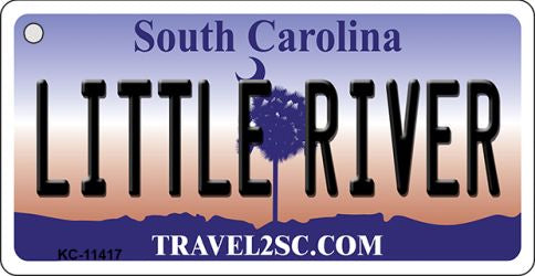 Little River South Carolina Novelty Metal Key Chain KC-11417