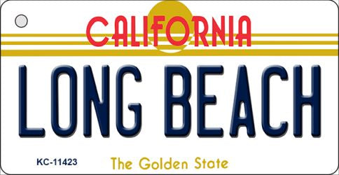 Long Beach California Novelty Metal Key Chain KC-11423