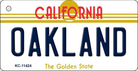 Oakland California Novelty Metal Key Chain KC-11424