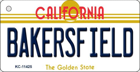 Bakersfield California Novelty Metal Key Chain KC-11425