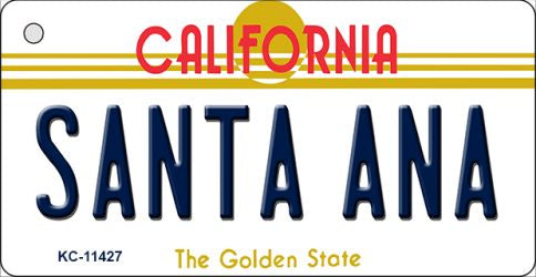 Santa Ana California Novelty Metal Key Chain KC-11427