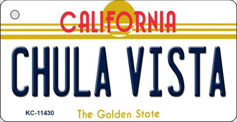 Chula Vista California Novelty Metal Key Chain KC-11430