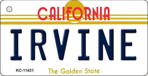Irvine California Novelty Metal Key Chain KC-11431