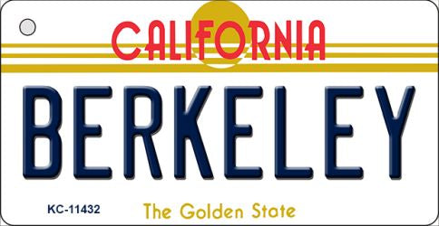 Berkeley California Novelty Metal Key Chain KC-11432