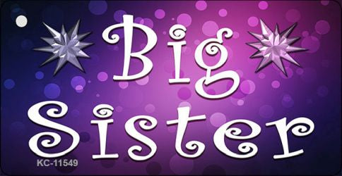 Big Sister Novelty Metal Key Chain KC-11549