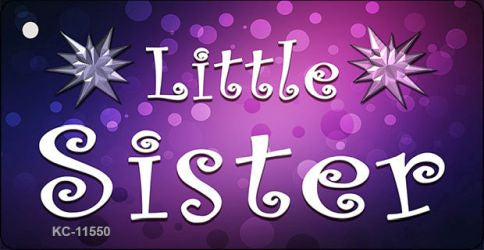 Little Sister Novelty Metal Key Chain KC-11550