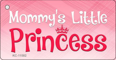 Mommy's Little Princess Novelty Metal Key Chain KC-11582