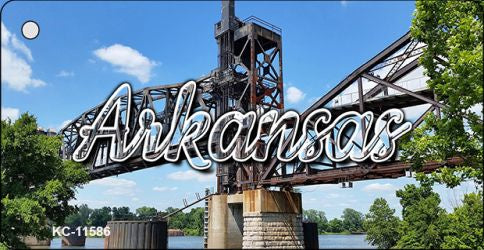 Arkansas Rusty Bridge Key Chain KC-11586