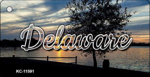 Delaware River Sunset Key Chain KC-11591