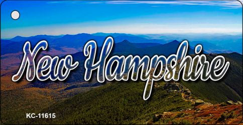 New Hampshire Mountain Range Key Chain KC-11615