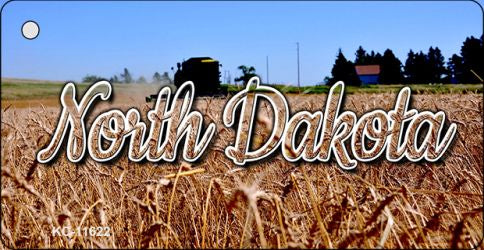 North Dakota Wheat Farm Key Chain KC-11622