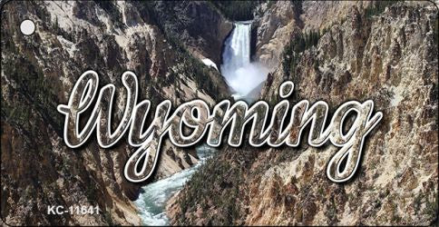 Wyoming Rocky Waterfall Key Chain KC-11641