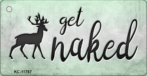 Get Naked Novelty Metal Key Chain KC-11787