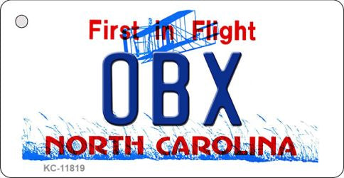 OBX North Carolina Novelty Metal Key Chain KC-11819