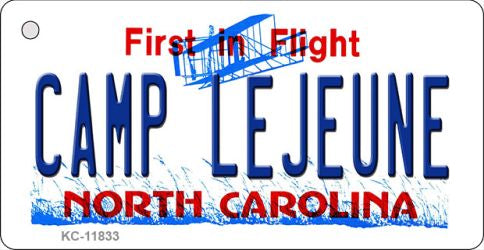 Camp Lejuene North Carolina Novelty Metal Key Chain KC-11833