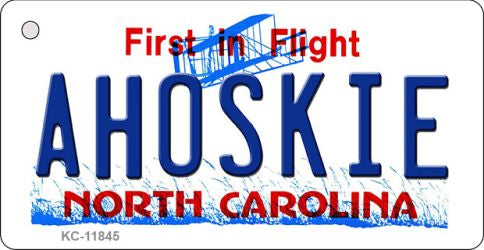 Ahoskie North Carolina Novelty Metal Key Chain KC-11845