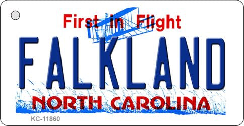 Falkland North Carolina Novelty Metal Key Chain KC-11860