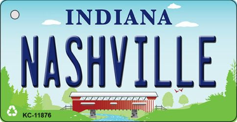 Indiana Nashville Novelty Metal Key Chain KC-11876