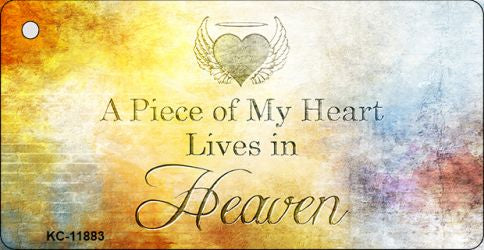 Lives In Heaven Novelty Metal Key Chain KC-11883