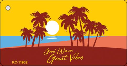 Good Waves Great Novelty Metal Key Chain KC-11902