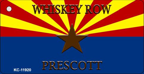 Whiskey Row Prescott Arizona Novelty Metal KeyChain KC-11920