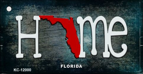Florida Home State Outline Novelty Key Chain KC-12000