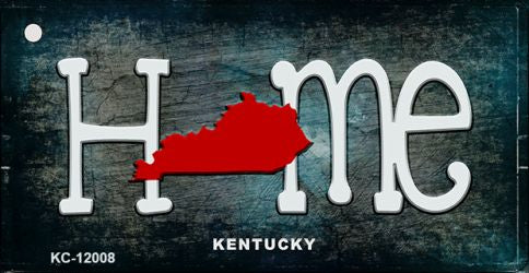 Kentucky Home State Outline Novelty Key Chain KC-12008