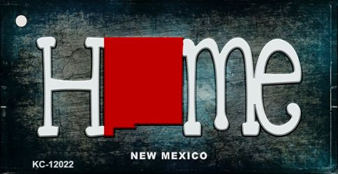 New Mexico Home State Outline Novelty Key Chain KC-12022