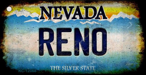 Nevada Reno Novelty Metal Key Chain KC-12068