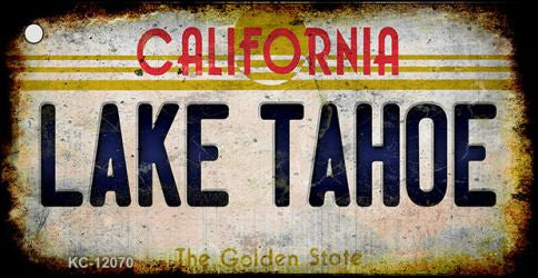 California Lake Tahoe Novelty Metal Key Chain KC-12070