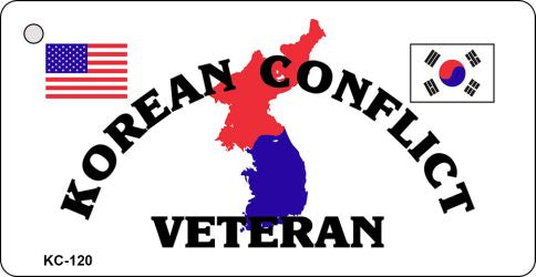 Korean Conflict Novelty Aluminum Key Chain KC-120