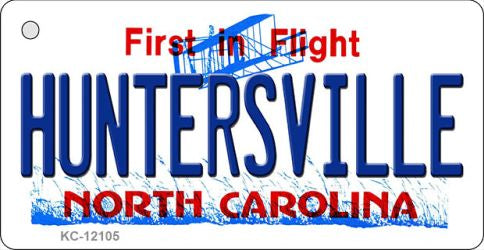Huntersville North Carolina State Novelty Metal Key Chain KC-12105
