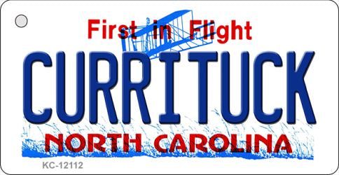 Currituck North Carolina State Novelty Metal Key Chain KC-12112