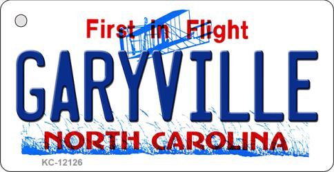 Garyville North Carolina State Novelty Metal Key Chain KC-12126