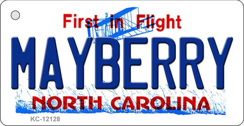 Mayberry North Carolina State Novelty Metal Key Chain KC-12128