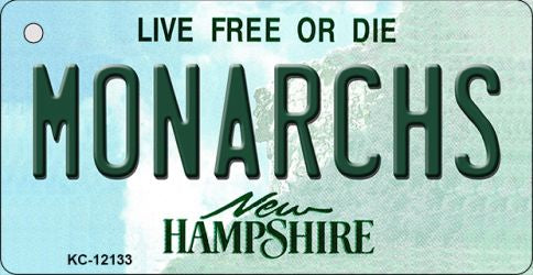 Monarchs New Hampshire Novelty Metal Key Chain KC-12133