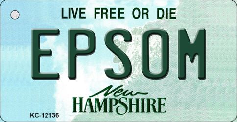 Epsom New Hampshire Novelty Metal Key Chain KC-12136