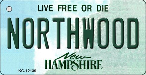 Northwood New Hampshire Novelty Metal Key Chain KC-12139