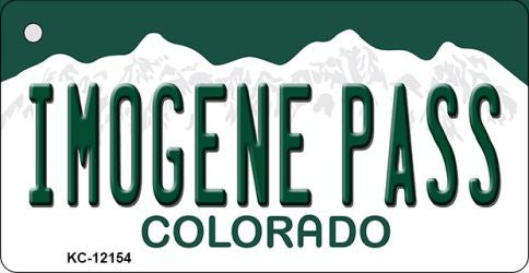 Imogene Pass Colorado Novelty Metal Key Chain KC-12154