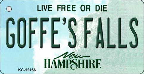 Goffes Falls New Hampshire Novelty Metal Key Chain KC-12166