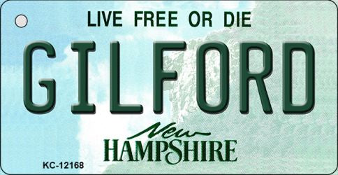 Gilford New Hampshire Novelty Metal Key Chain KC-12168