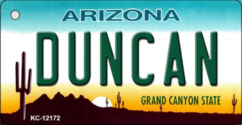 Duncan Arizona Novelty Metal Key Chain KC-12172