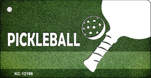 Pickleball Novelty Metal Key Chain KC-12186