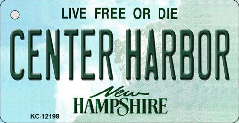 Center Harbor New Hampshire Novelty Metal Key Chain KC-12198