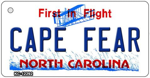North Carolina Cape Fear Novelty Metal Key Chain KC-12292