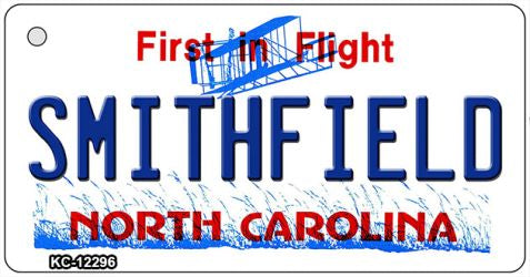 North Carolina Smithfield Novelty Metal Key Chain KC-12296