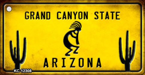 Arizona Kokopelli Novelty Metal Key Chain KC-12308