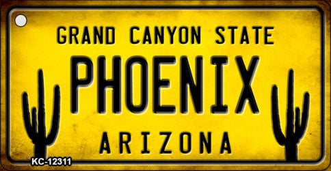 Arizona Phoenix Novelty Metal Key Chain KC-12311