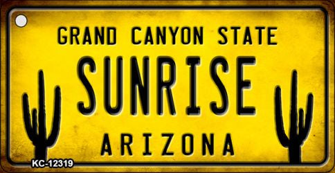 Arizona Sunrise Novelty Metal Key Chain KC-12319