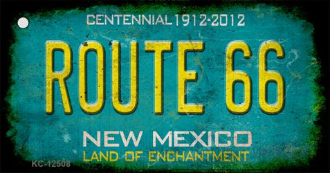 Route 66 New Mexico Novelty Metal Key Chain KC-12508